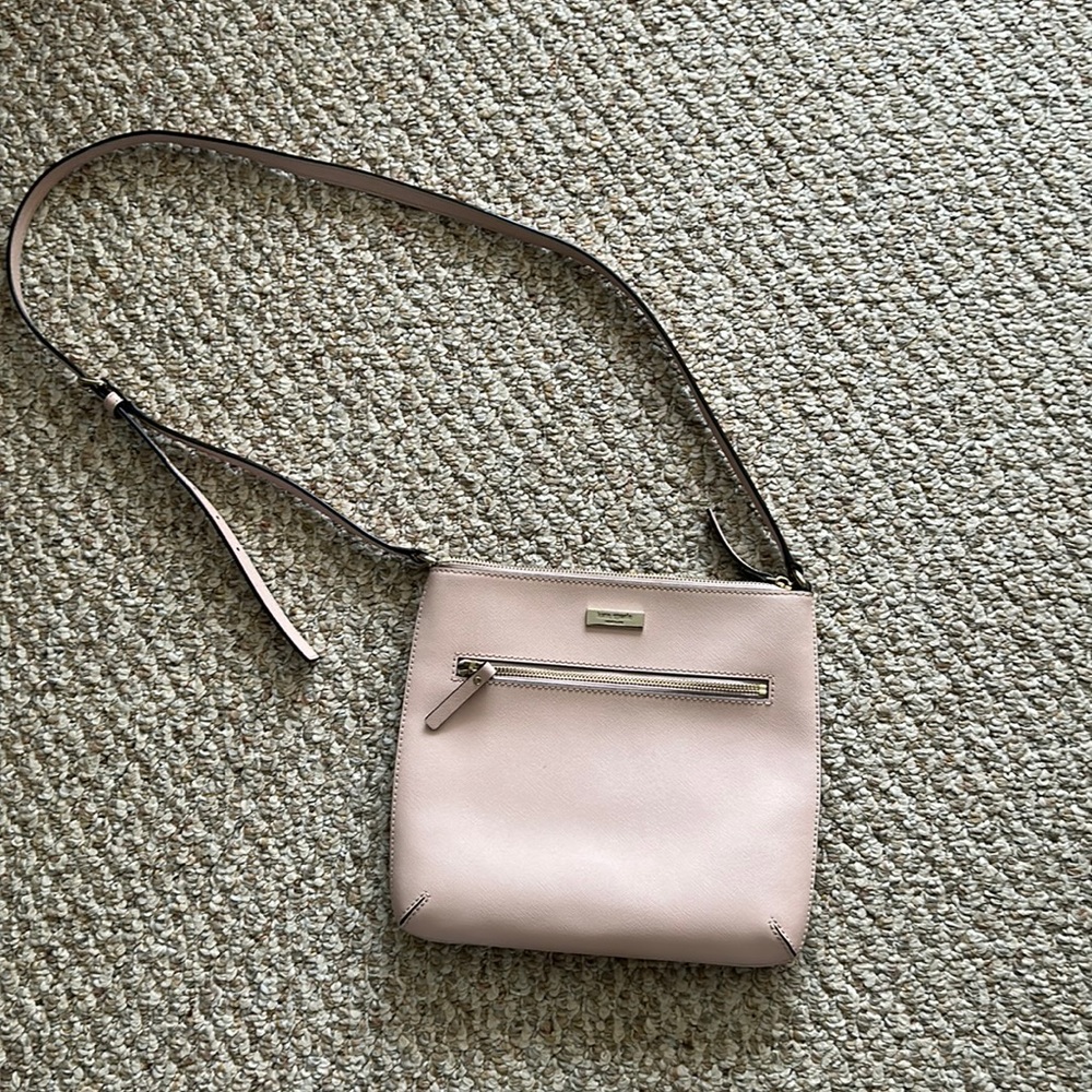 Kate Spade pink crossbody purse